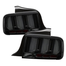 Load image into Gallery viewer, Spyder 05-09 Ford Mustang (White Light Bar) LED Tail Lights - Smoke ALT-YD-FM05V3-LED-SM