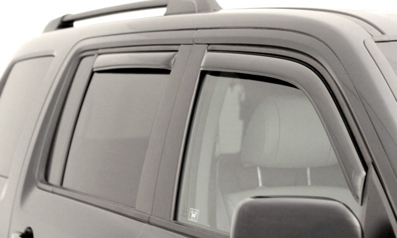 AVS 2018 Ford Expedition Ventvisor In-Channel Front & Rear Window Deflectors 4pc - Smoke