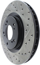 Load image into Gallery viewer, StopTech 00-09 S2000 Slotted &amp; Drilled Left Front Rotor