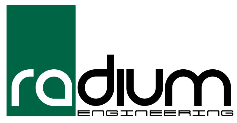 Radium Engineering Universal 4-Port Manifold - Black W/ Logo