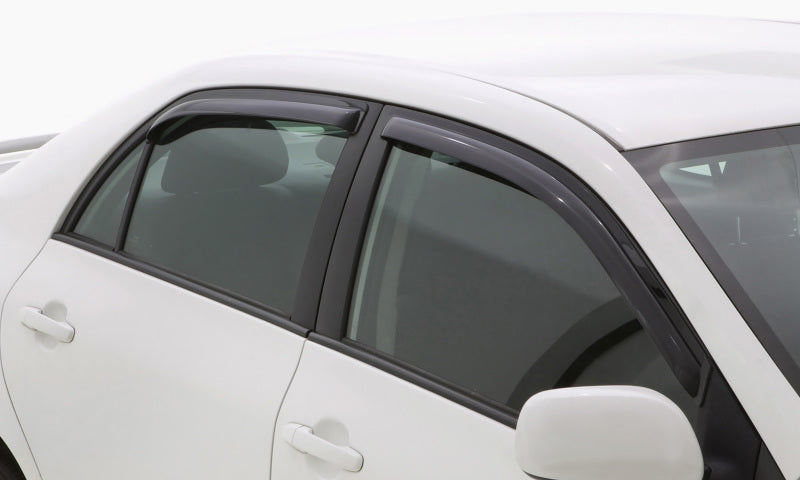AVS 06-10 Dodge Charger Ventvisor In-Channel Front & Rear Window Deflectors 4pc - Smoke