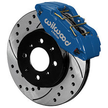 Load image into Gallery viewer, Wilwood DPHA Front Caliper &amp; Rotor Kit Drilled Honda / Acura w/ 262mm OE Rotor - Competition Blue