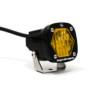Load image into Gallery viewer, Baja Designs S1 Amber Wide Cornering LED Light w/ Mounting Bracket Single