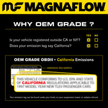 Load image into Gallery viewer, MagnaFlow Conv Universal 2.25 Angled Inlet OEM