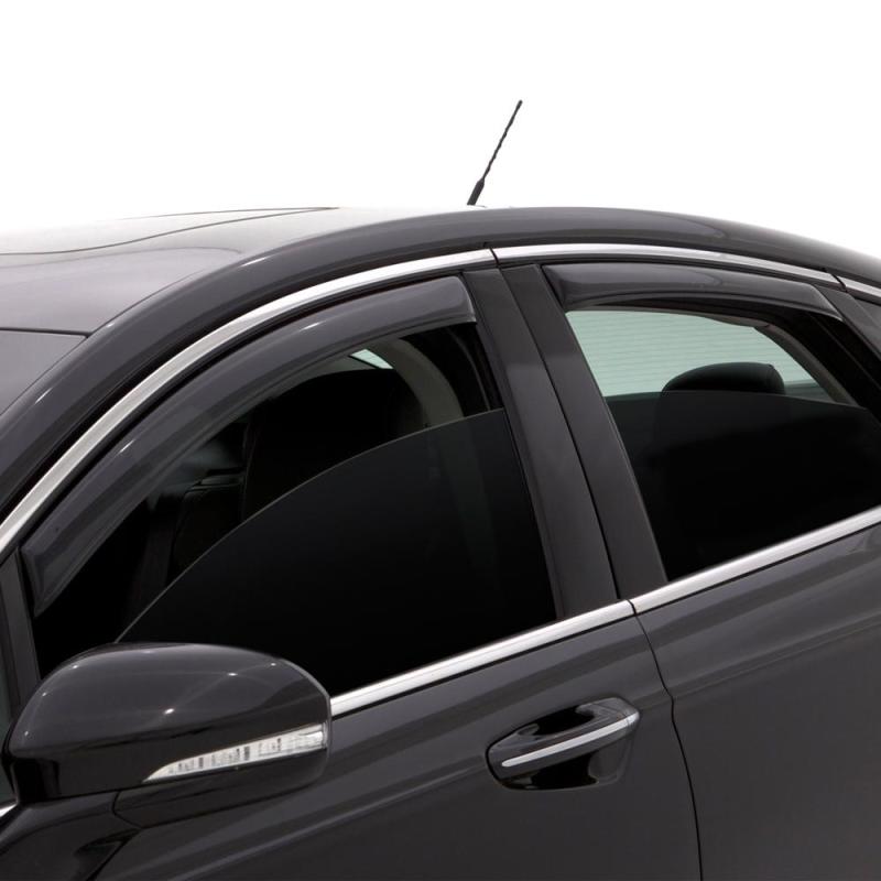 AVS 15-18 Cadillac Escalade Ventvisor In-Channel Front & Rear Window Deflectors 4pc - Smoke